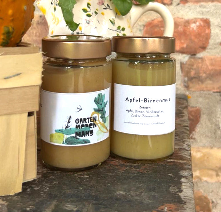 Apfel-Birnenmus / Garten Meden Mang Gessin