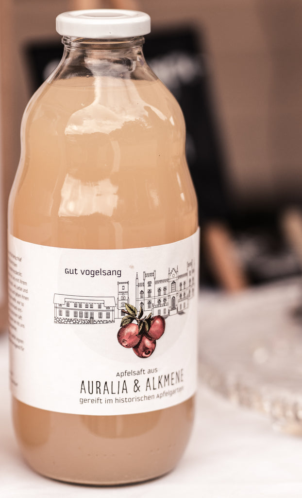 Gut Vogelsang -BIO Apfelsaft naturtrüb aus alten Apfelsorten