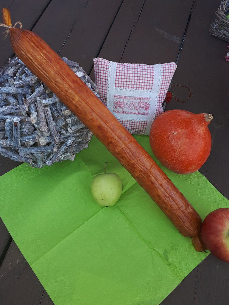 Streichmettwurst mit Senfkorn