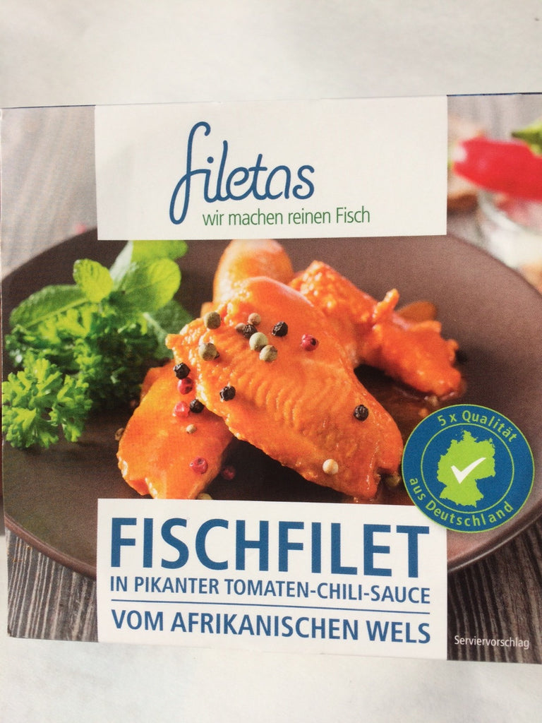 Fischfilet in Tomaten Chili Sauce 24 x 200g