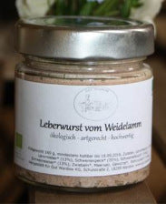 Lammleberwurst  im Glas, 160 g