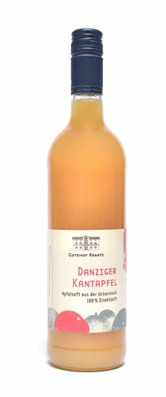 Apfelsaft Danziger Kantapfel, bio, 750 ml